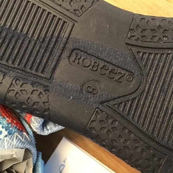 Robeez  Spiral Tie Dye Slip Resistant Neoprene, Water, Pool Play Shoes Toddler 8 - Picture 2 of 7